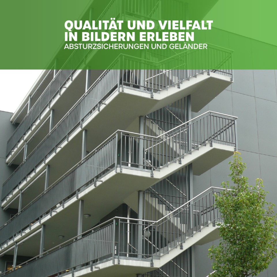 Sicherheit trifft Design: Unsere Referenzen für Geländer & Absturzsicherungen! - Sicherheit muss nicht auf Kosten der Ästhetik gehen! Bei Kaufmann Söhne GmbH sind wir seit 1918 Ihr Spezialist für hochwertige Geländer, Handläufe und Absturzsicherungen in Rheinfelden. Ob für Treppen, Balkone oder Terrassen – wir fertigen massgeschneiderte Lösungen, die höchste Sicherheitsstandards erfüllen und gleichzeitig Ihr Zuhause oder Unternehmen optisch aufwerten.